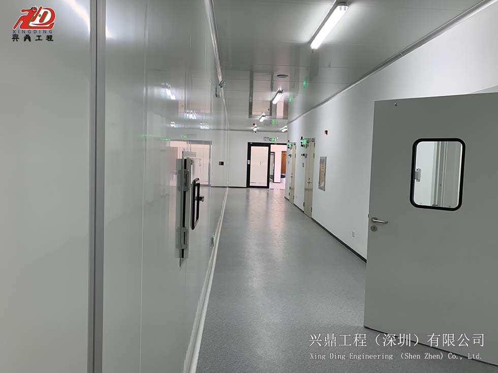 深圳芯瑞光科技有限公司龙华厂房装修工程